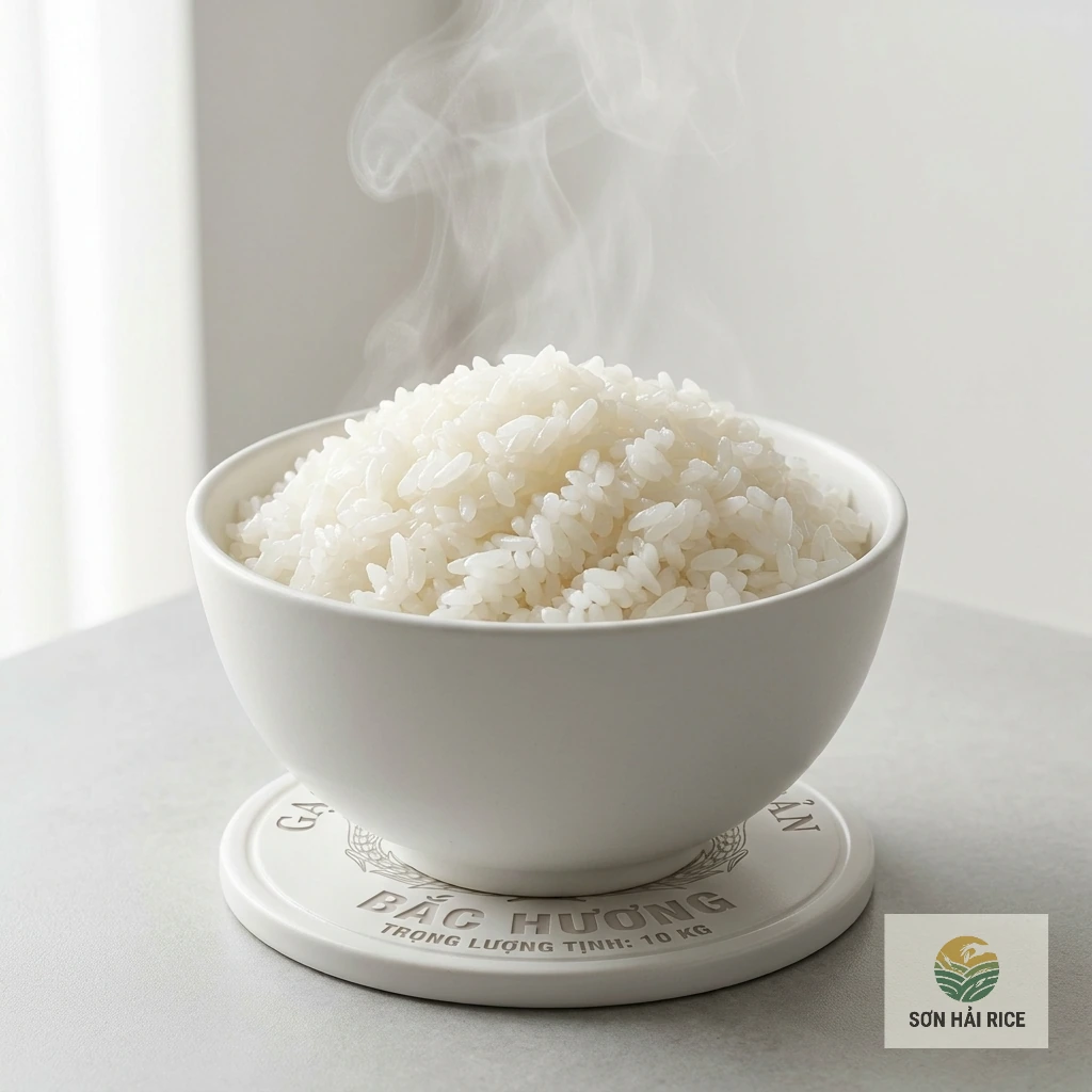 Gạo Bắc Hương Thơm Dịu Đặc Sản Bắc Bộ| Sơn Hải Rice - hình ảnh 3