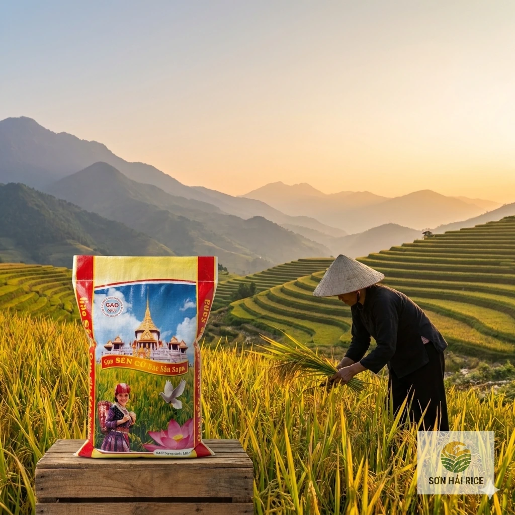 Gạo Séng Cù Hạt Dài Dẻo Ngọt | Sơn Hải Rice - hình ảnh 3