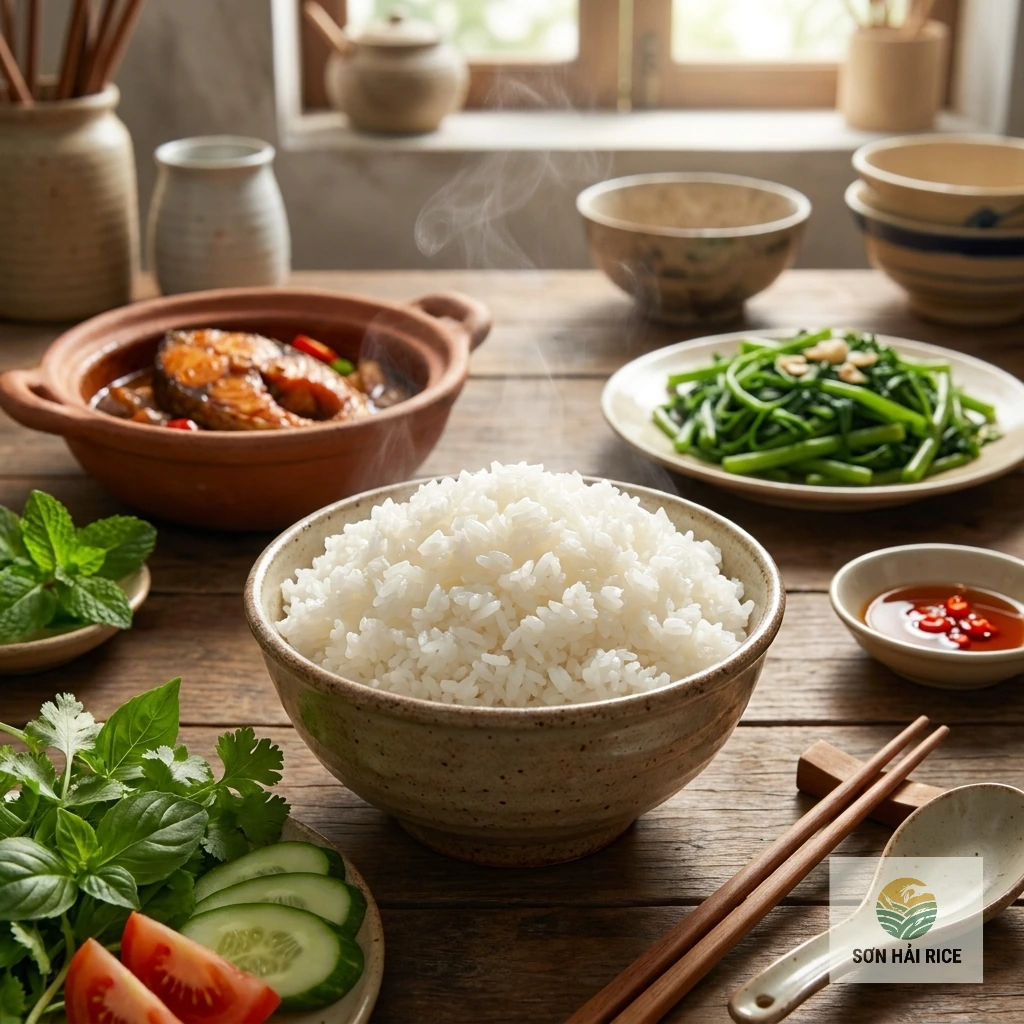 Gạo ST25 Thơm Dẻo Thượng Hạng 5kg | Sơn Hải Rice - hình ảnh 3