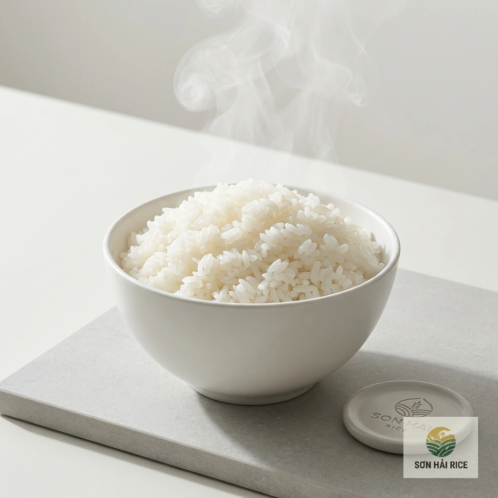 Gạo Tám Thái Xanh Em Bé Thơm Mềm Tự Nhiên | Sơn Hải Rice - hình ảnh 2