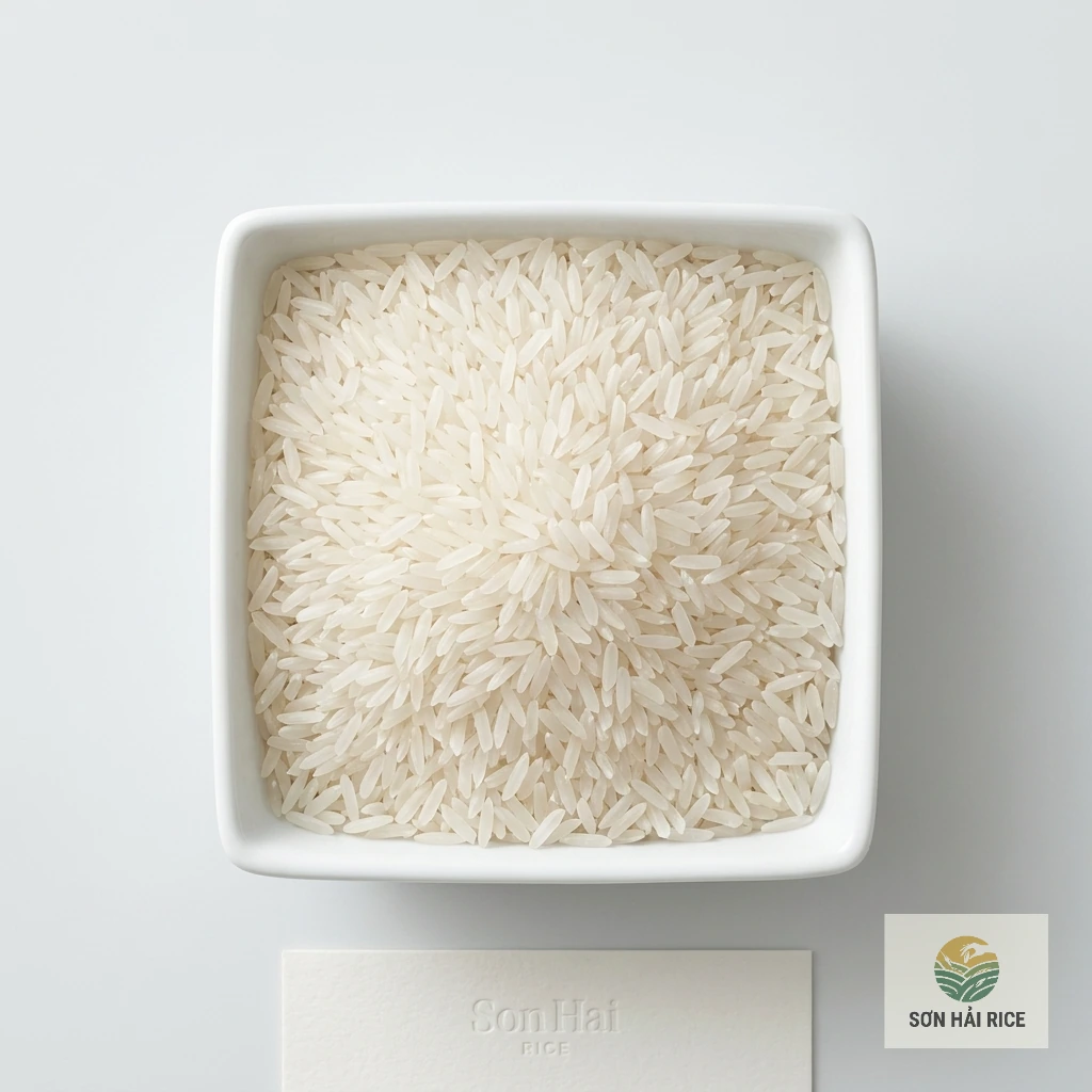 Gạo Tiến Vua Hạt Dài Thơm Dẻo Cao Cấp | Sơn Hải Rice - hình ảnh 2